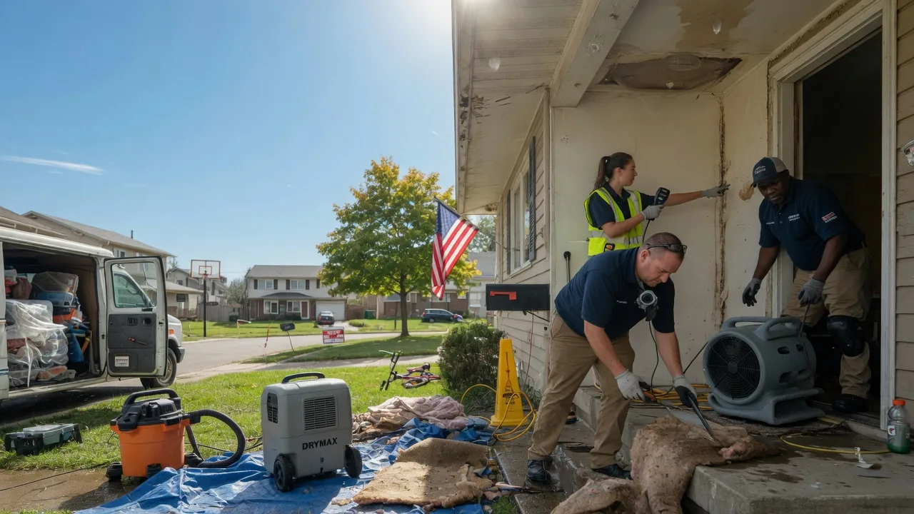 Water Damage Restoration in South Holland, IL near me